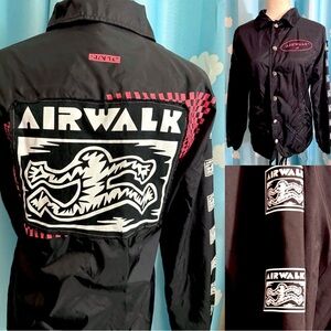 Vintage 90s Airwalk nylon jacket- XS